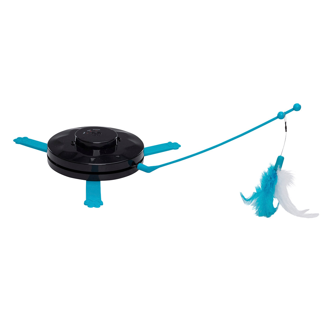 Cookoo Hide Interactive Cat Toy Blue