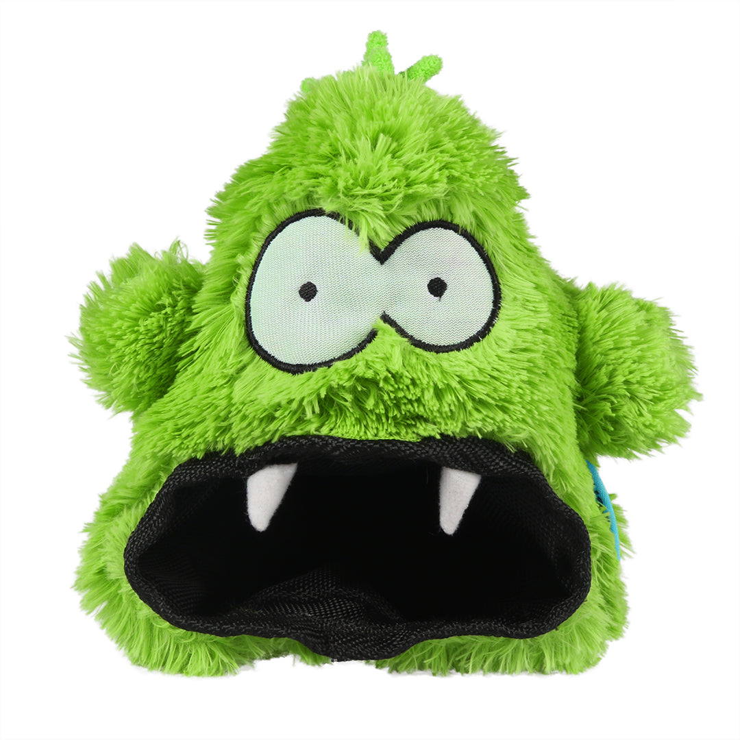 Cookoo Dog Toy Hangry Crackle Green