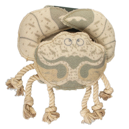 Dog Toy Canvas Crab