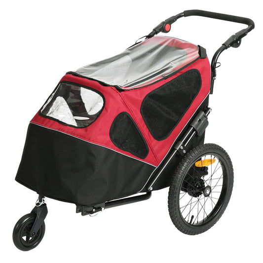 Duvo Pet Trailer 2 in 1