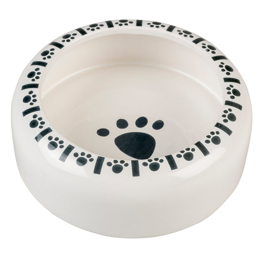 Duvo Feeding Bowl Stone Bunny Paw