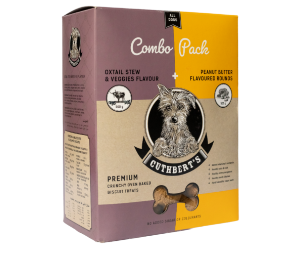 Cuthberts Combo Pack Oxtail & Peanut Butter 1kg