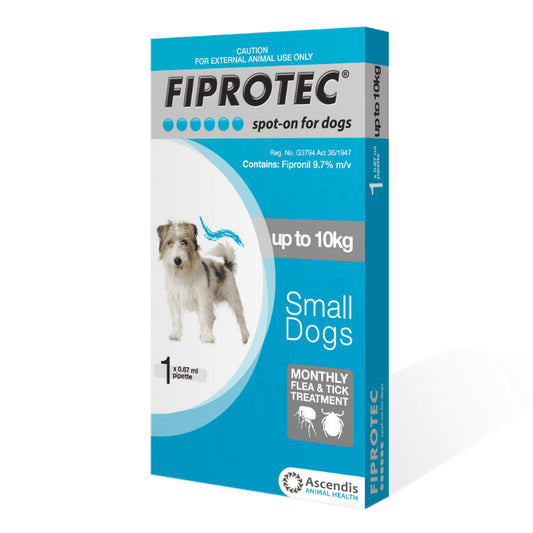 Ascendis Fiprotech Dog Sml 0-10kg