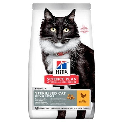 Hill's Feline Sterilised Mature Adult 7+ 3kg