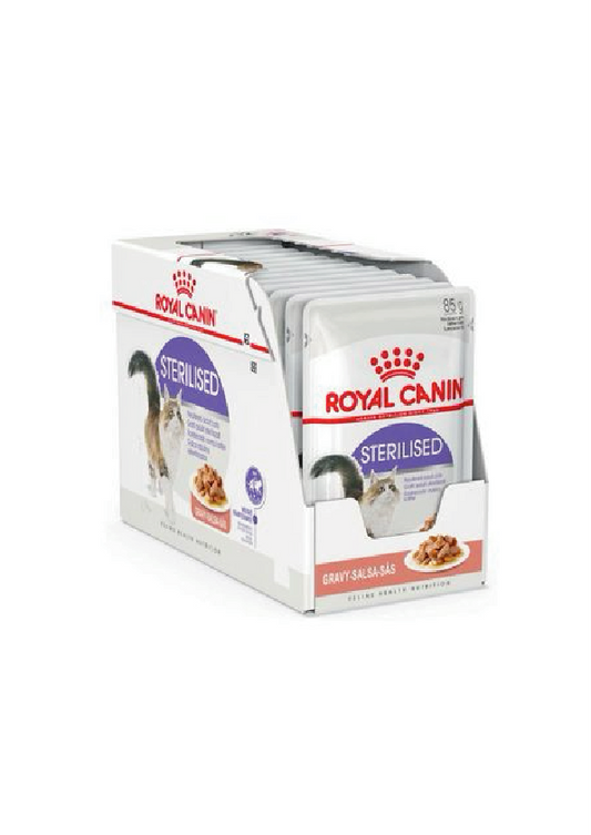 Royal Canin Sterilised Cat Pouches 12 x 85g