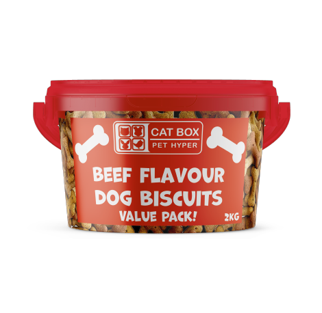 Cat Box Dog Biscuits Beef