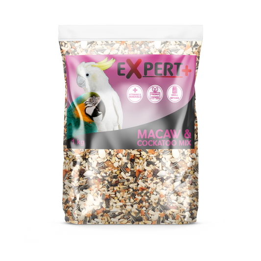 Expert+ Macaw & Cockatoo Mix 1kg