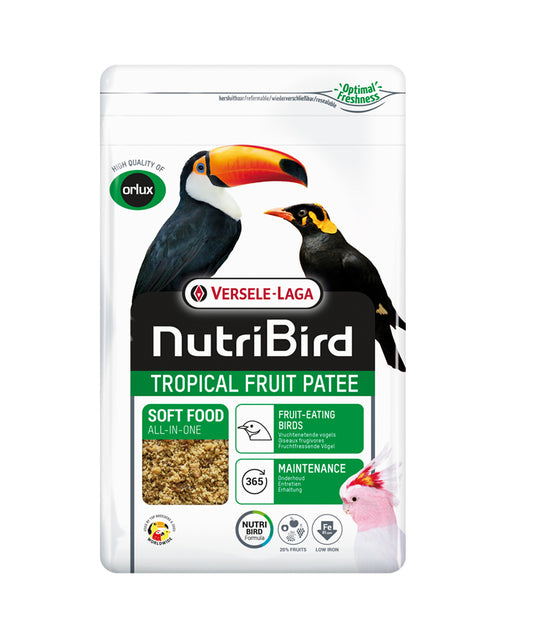 Nutribird Tropical Fruit Patee 1kg