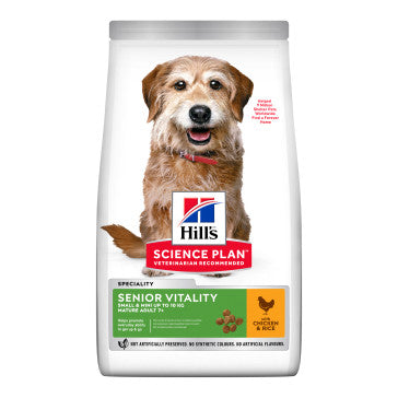 Hill's Canine Senior Vitality Sml & Mini 7+