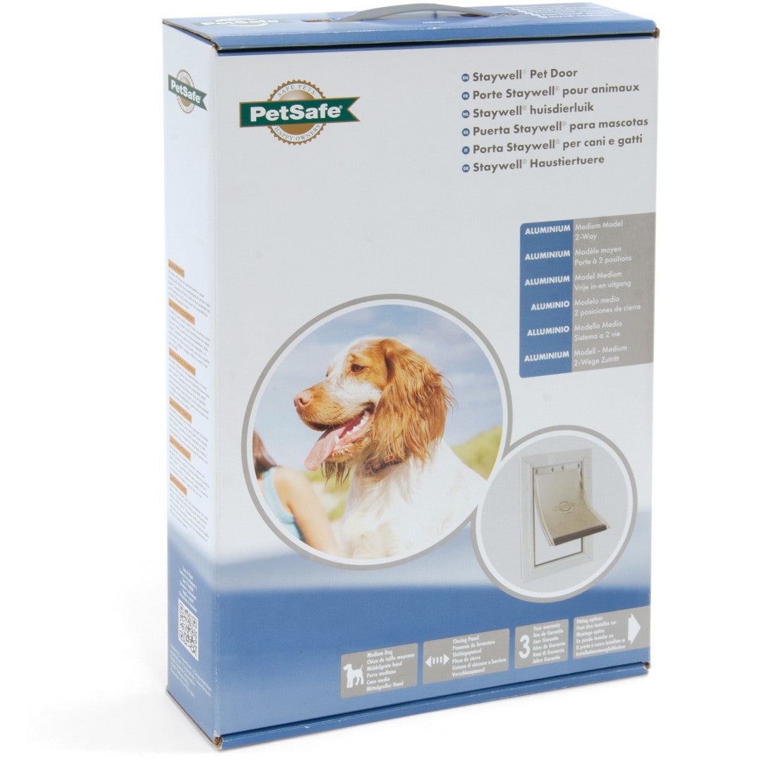 Staywell Aluminium Medium Pet Door