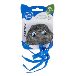 Cat Toy Eco Navy Jellyfish & Catnip