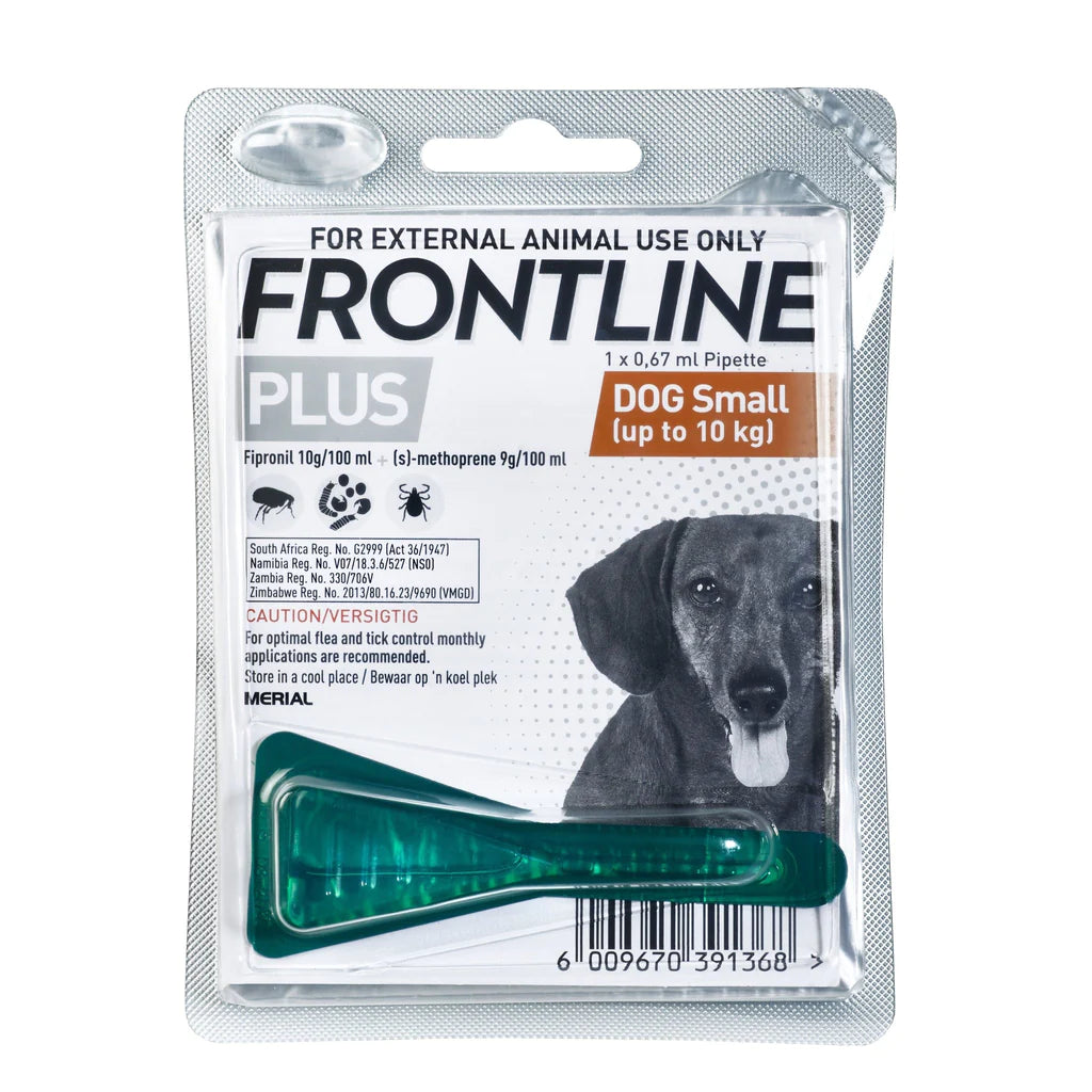 Frontline Plus Sml Dog 0-10kg