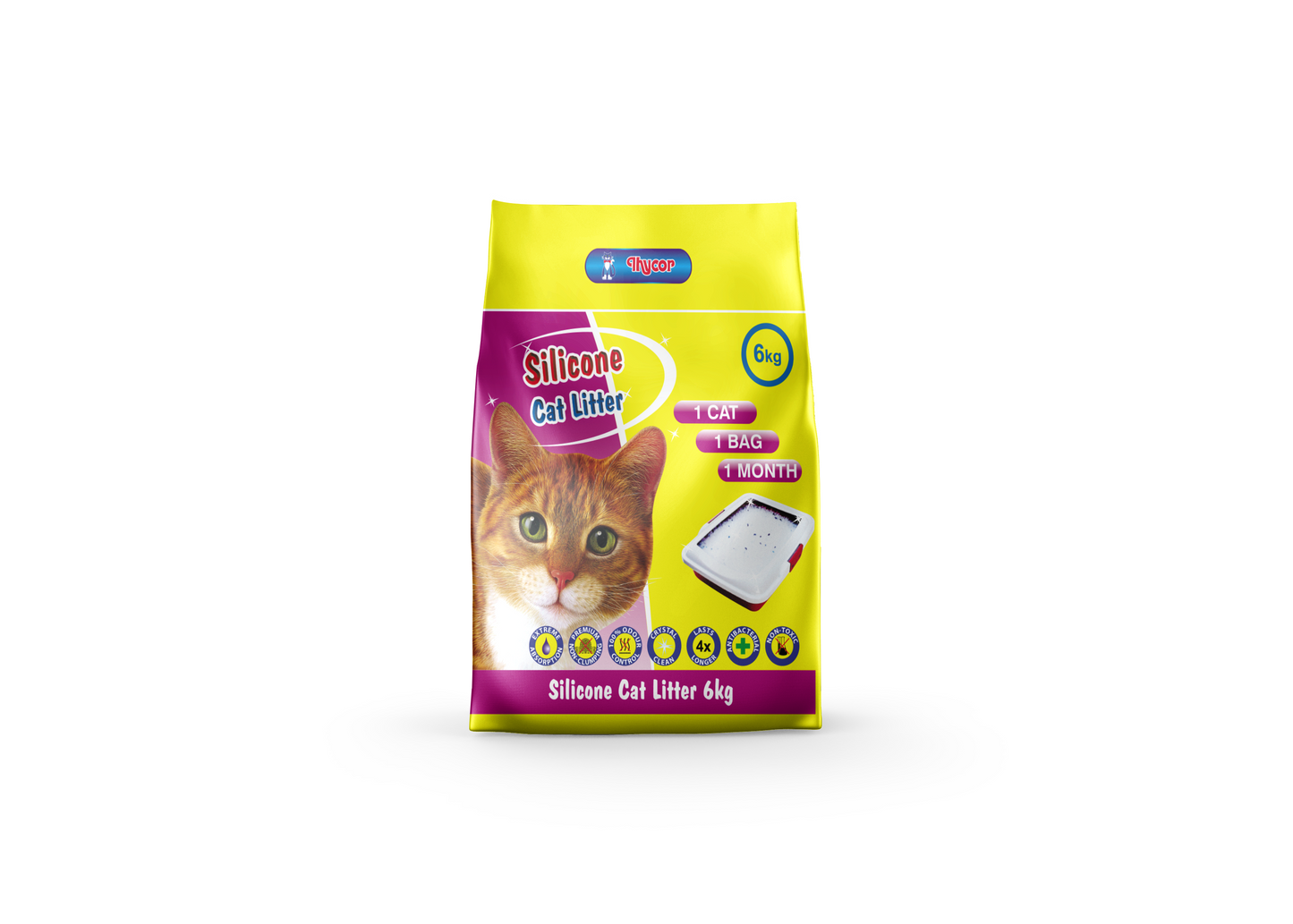 Thycor Coarse Silicone Cat Litter 6kg