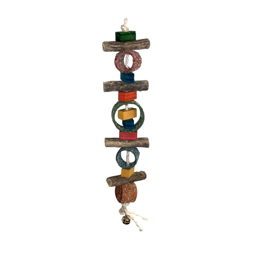 Akwa Jungle Rings Parrot toy