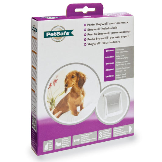 Staywell Plastic Small White Pet Door