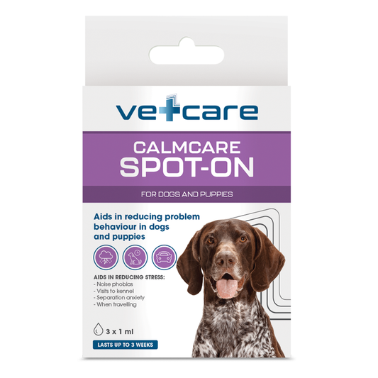 Vetcare Calmcare Spot On for Dogs & Puppies 3pk