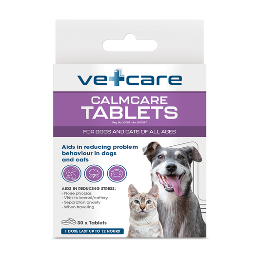 Vetcare Calmcare Tablet For Dogs & Cats 30pk